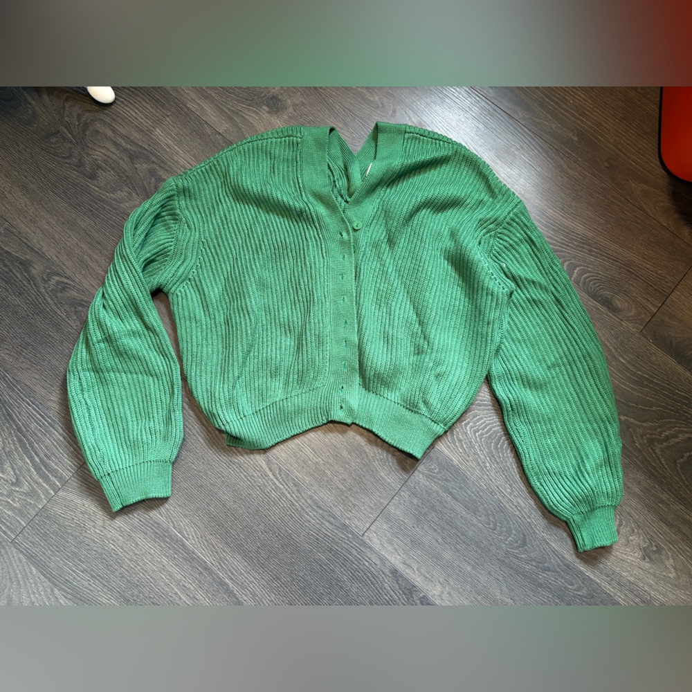Goodnight Macaroon Emerald Knit Sweater